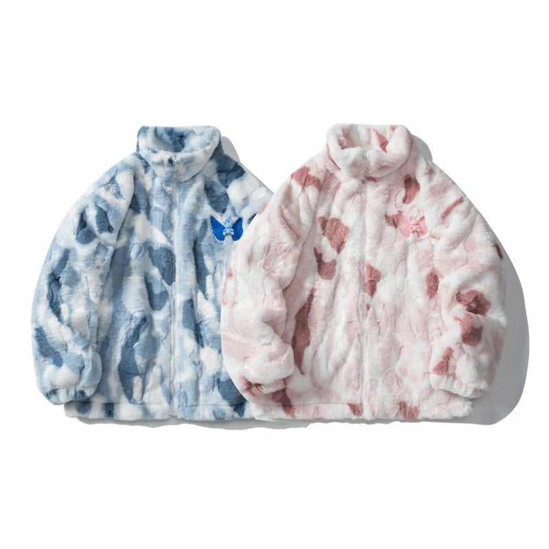 design wear print streetwear casual quality image high 840d64 essential hop premium oversized unisex hip-hop-faux-fur-fleece-winter-jacket-streetwear-tie-dye-fuzzy-fluffy-thicken-warm-coats-harajuku-casual-coat-parkas graphic fashion style everyday - urban style fit hip material streetwear design ID d7e93