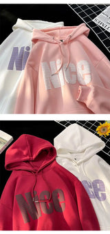 American Spring And Autumn Trendy Men And Women Hip Hop Retro Letter P