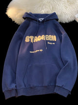 2024 New Letter Printed Hoodies For Men and Women Autumn Y2K Streetwear Hooded Sweatshirts Fleece Vintage Fashion Pocket Hoody