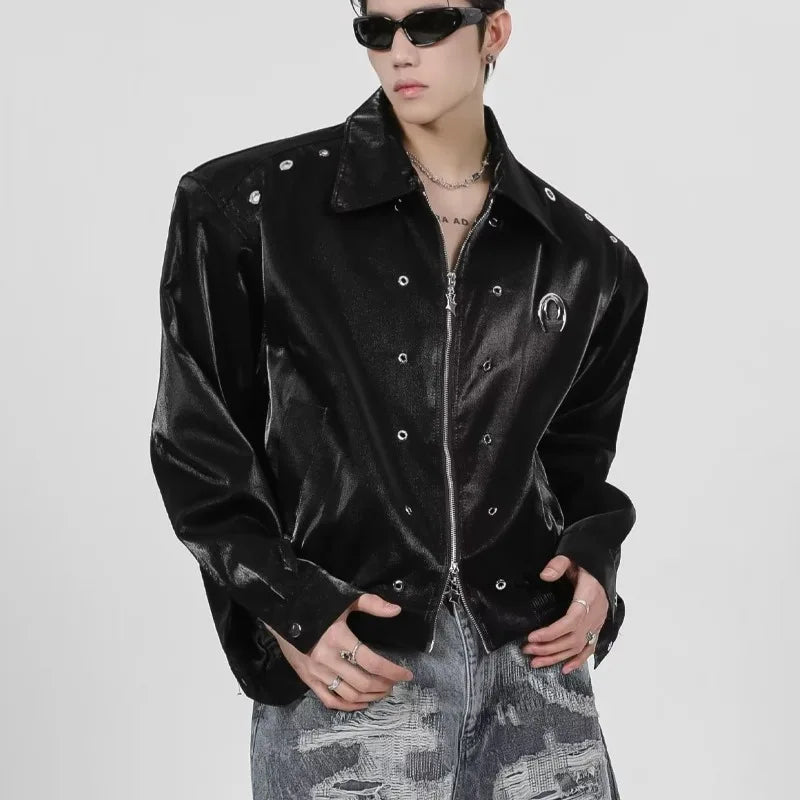 panelled street outerwear, high-street style, daily look