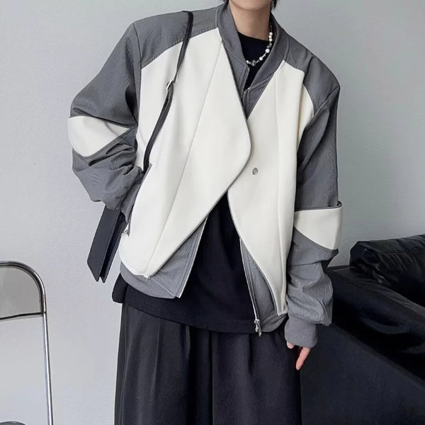panelled street outerwear, high-street style, daily look