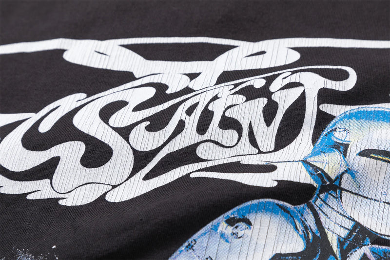 skatercore oversized shirt featuring old school 90s vintage retro printing high street streetwear cotton casual loose tops t shirt