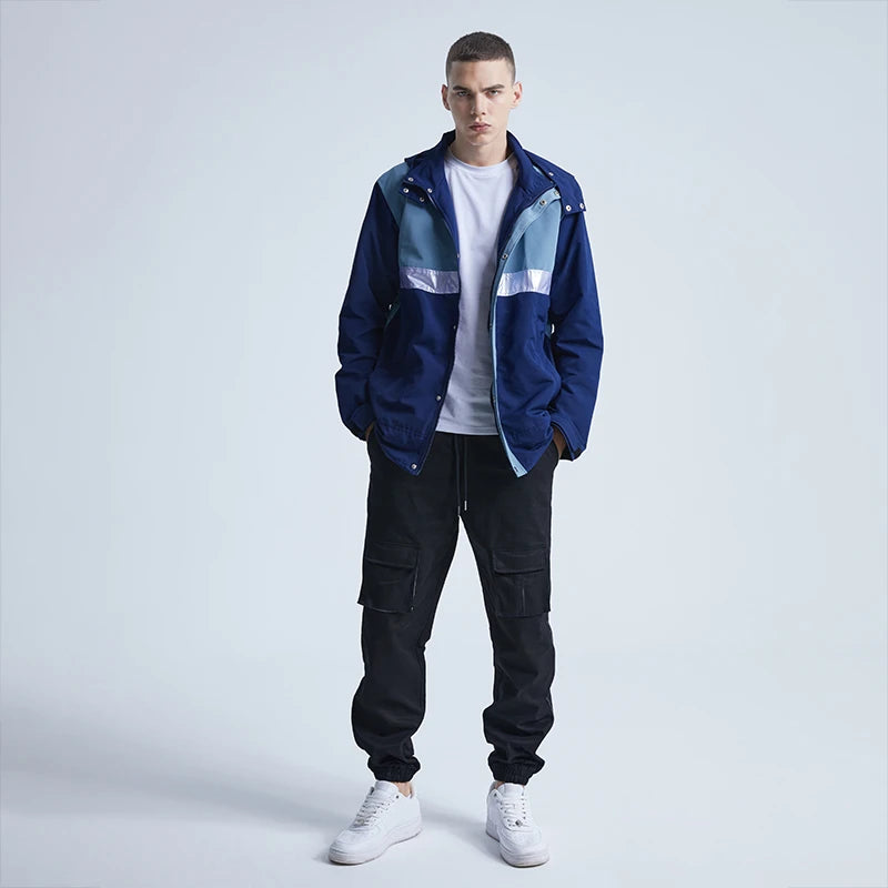 Streetwear windbreaker puffer bomber nan vintage