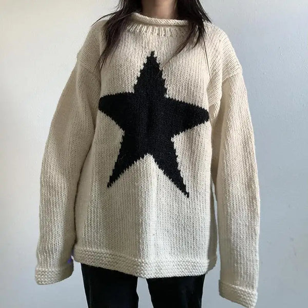 varsity knit sweater with retro streetwear styling for fall and winter outfits, ideal for men’s fashion and seasonal streetwe
