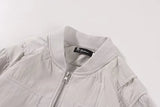 grunge street bomber, modern fit for men, oversized fit