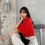 Trapwear Anime panel – Short Sleeved T Shirt Women 2024 New Summer Design White Spl