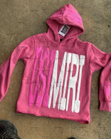 2023 New Fashion Streetwear Letters Oversized Print Pullover Hoodie Me