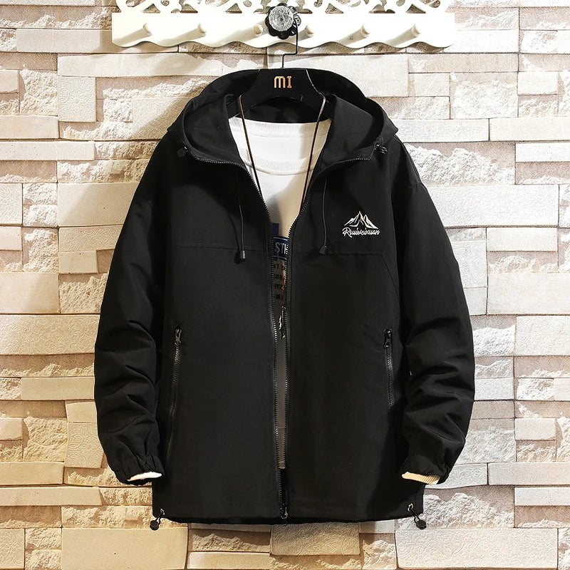 Y2K Skeleton Graphic Hoodie Layered Streetwear