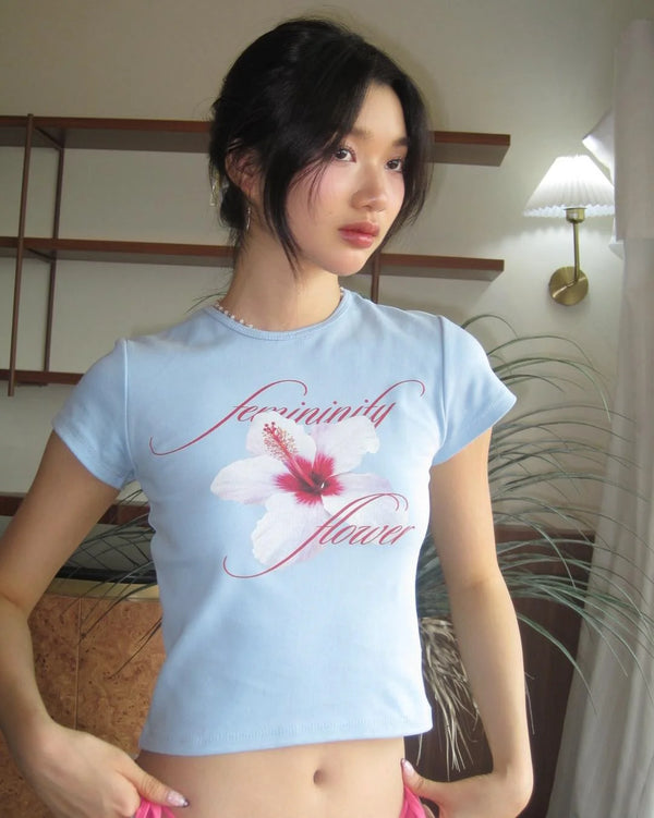 anime block tee with manga swirl overlays and vapor shadow