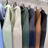 European And American High Street Solid Color Blank Plus Velvet Thicke