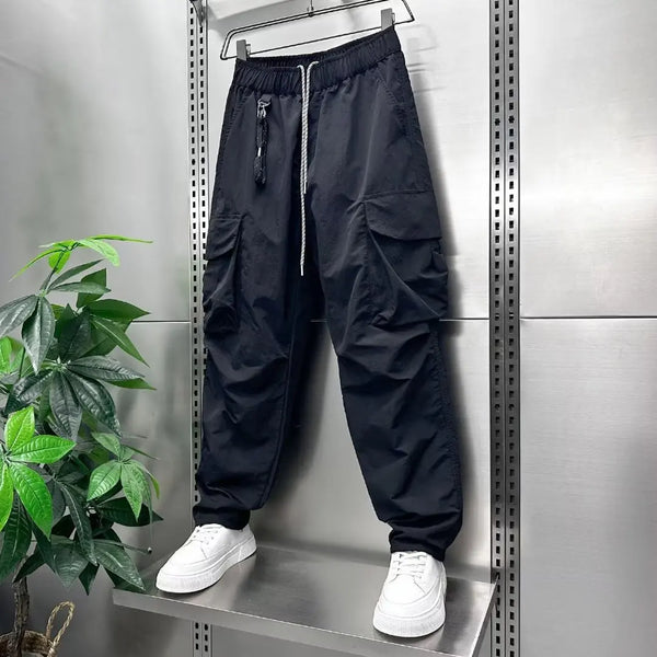 harajuku oversized cargo pants men streetwear vintage y2k hip hop wide leg joggers baggy casual sweatpants casual teenagers streetwear sweatpants