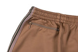 good quality brown motion casual pants men woman lovers trend side edge weaving embroidery drawstring loose trousers unique default style 5004