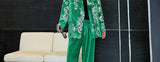 men sequin embroidery velvet loose casual 2 pieces suits blazers jacket pant sets stage party dress suits performance costumes unique default style 2842