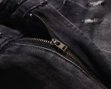 frayed hole washed pantalones hombre baggy jeans mens straight hip hop casual ropa y2k denim pants oversized cargo trousers unique cargo style 1302