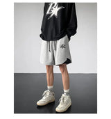 Korean fake two-piece sports basketball shorts men summer American fashion brand high street versatile couple retro sweatpants