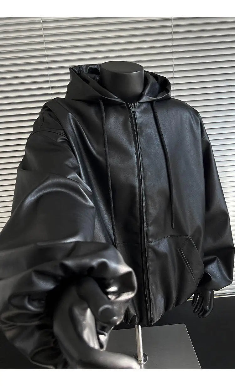 techwear bomber jacket, urban fit, men's streetwear fashion, trendy oversized fit, urban techwear design, modern hip hop styl
