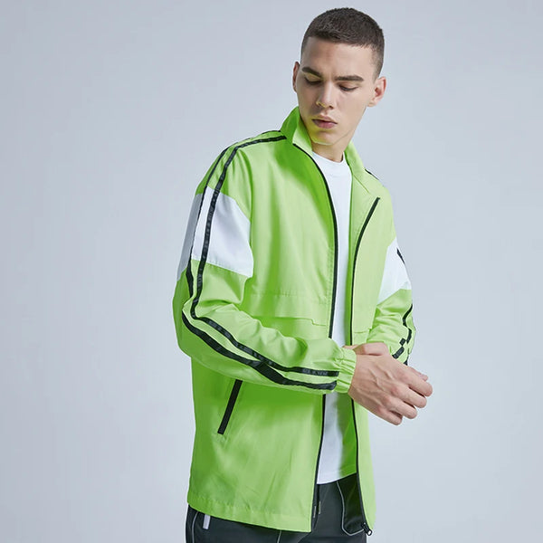 Parka high fashion zip-up fleece bomber oversized