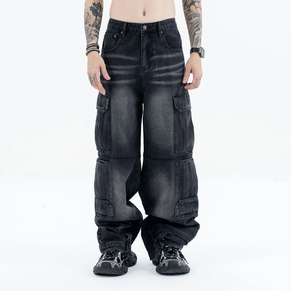 The new autumn and winter jeans are on backwards