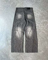 new retro baggy jeans women hip hop goth tie dye ripped denim jeans men y2k streetwear harajuku straight high waisted pants unique jeans style 634