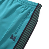 sea blue casual pants men woman loose comfortable side edge weaving stripe embroidery drawstring joggers sweatpants unique joggers style 5251