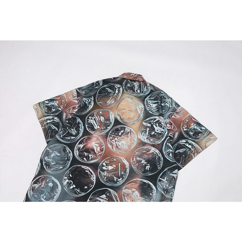 "Bubble Head" Unisex Men Women Streetwear Graphic Shirt Daulet Apparel