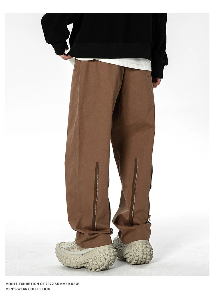 men streetwear fashion loose casual wide leg techwear cargo pants track trousers women harem trousers joggers sweatpants unique joggers style 942