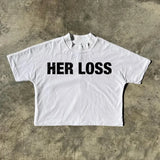 Vaporwave Vintage t-shirt – 2024 New Trendy Letter Pattern Printed Oversized T Shirt Men