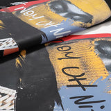 Glitchcore Fashion – High Quality Ih Nom Uh Nit T Shirt Masked Men Letter Printin – Urban Streetwear for Men & Women