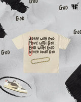 Y2K Manga Panel T-Shirt – Cry Scene Blur with Pastel Drip