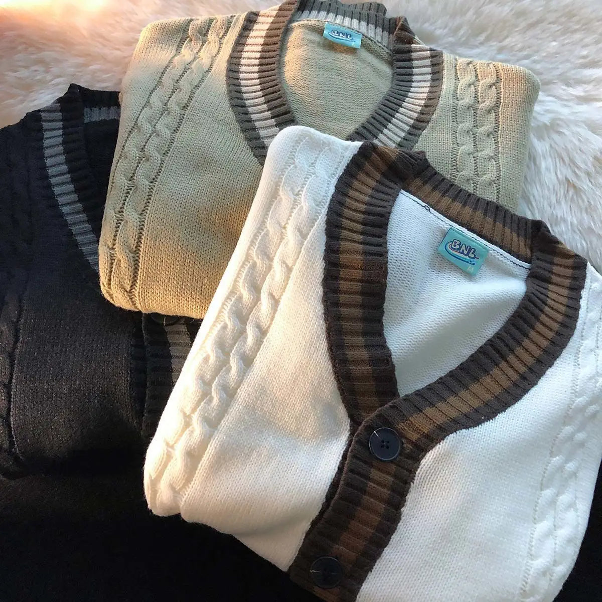 retro street knitwear, high-street look, trendy streetwear apparel for men and women