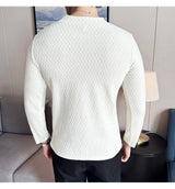 Skatercore Graphic tee – Autumn Winter Semi Turtleneck Stretch Slim Fit Long Sleeve T