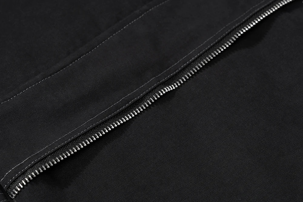 functional multi pockets overalls pantalones hombre baggy mens black cargo pants y2k streetwear loose baggy trousers oversized unique cargo style 896