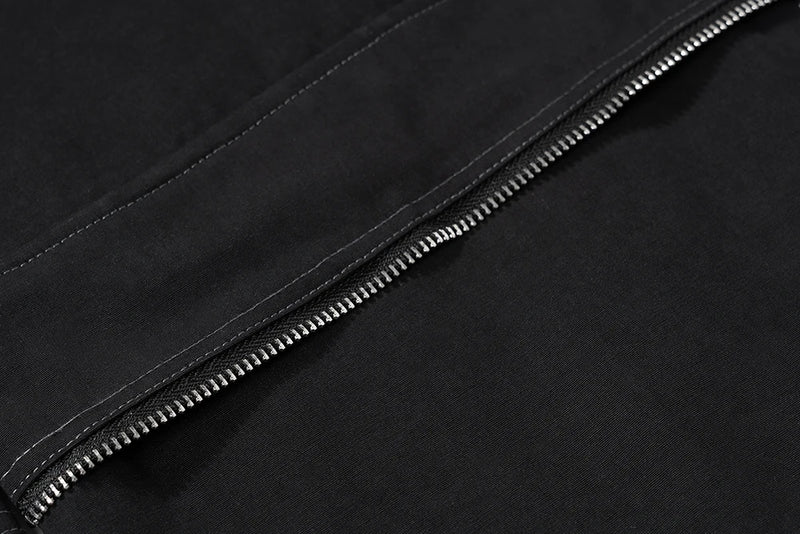 functional multi pockets overalls pantalones hombre baggy mens black cargo pants y2k streetwear loose baggy trousers oversized unique cargo style 896