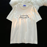 Y2k Vintage t-shirt – Harajuku Butterfly Flower Childlike Painting T Shirts Studen