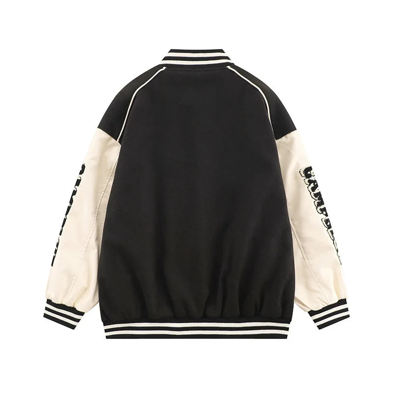 streetwear hip fashion urban - style fashion-varsity-jacket-letter-embroidery-patchwork-baseball-jackets-men-harajuku-streetwear-hip-hop-oversized-jacket style material image fit oversized quality premium hop graphic unisex casual wear design everyday high print essential 05fa37 streetwear design ID bbc15