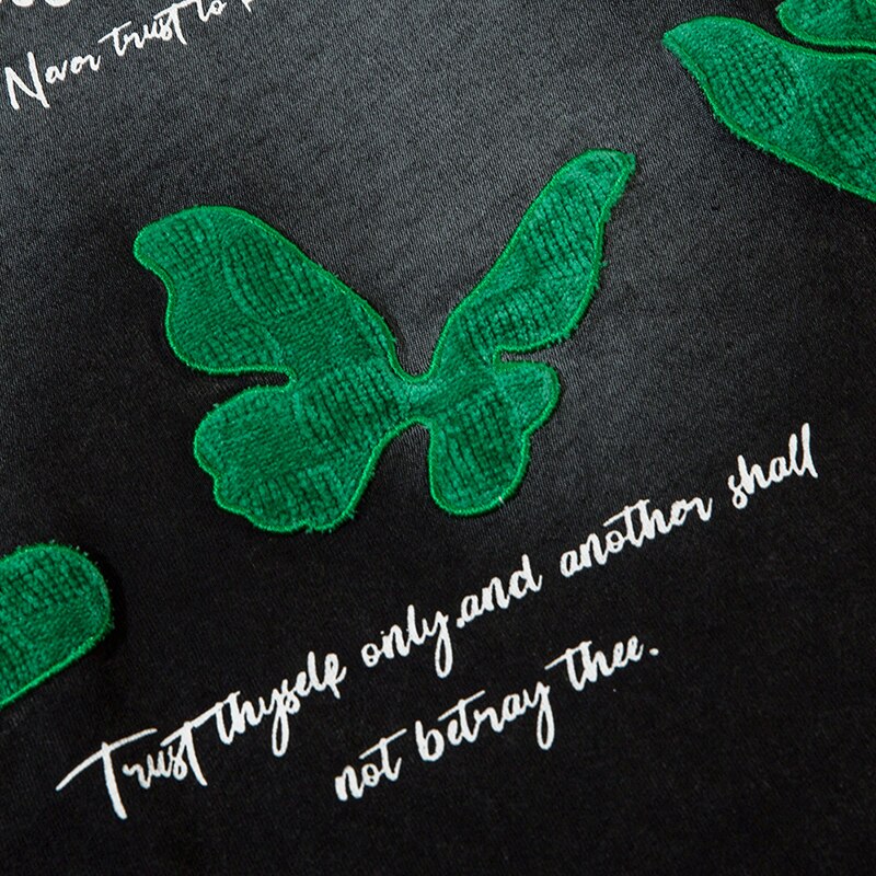 "Green Leaf" Unisex Men Women Streetwear Graphic Sweatshirt Daulet Apparel