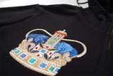 New 2022 Men Classic Embroidery Crown Hoodies Hoody Hooded Sweatshirts