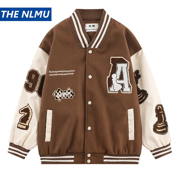quality 170e57 style premium fit fashion hip-hop-baseball-jacket-men-streetwear-letter-embroidery-varsity-jacket-men-oversized-fashion-coat-outwear-unisex-clothing oversized print wear streetwear high hip material casual unisex urban design - style image graphic hop everyday essential streetwear design ID 7a664