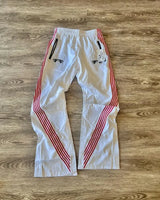 2024 european and american gothic punk fashion striped casual pants men y2k harajuku retro letter print oversized trousers women unique default style 3524