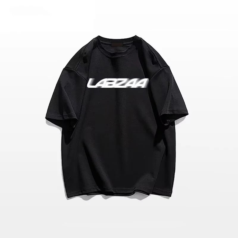 Y2k Chrome print – Summer Creative Letter Printed T Shirts For Men High Street