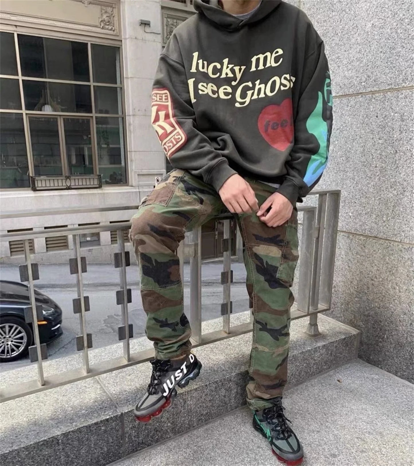 Harajuku Tee – Cpfm Kanye 1 1 Correct High Version Letter Heart Print – Streetwear Fashion for Men & Women