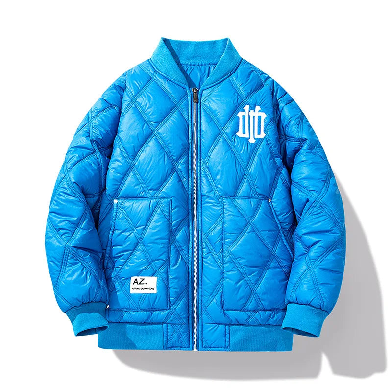 Winter men's cotton jacket stand-up collar baseball jacket men's cotton jacket