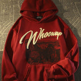 Autumn Goth Graphic Printing Hoody Man Streetwear Hip Hop Clothes Casu