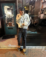 Harajuku Aesthetic print tee – Y2K Street Rock Hip Hop Anime Printed Long Sleeved Top Men A