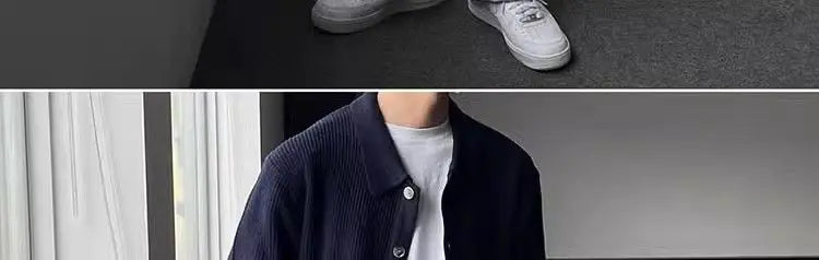 varsity flame pullover for men with bold graphic knit design, perfect for 2025 fashion, street fashion menswear trend for sea