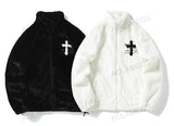 Y2K Skeleton Graphic Hoodie Layered Streetwear