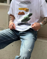 Sadcore Vintage t-shirt – Oversized Harajuku Summer Casual Popular Cherry Graphic T Sh