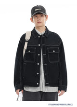 zip-up minimalist jacket, cold-season outfit - must-have street style essential for fashion lovers
