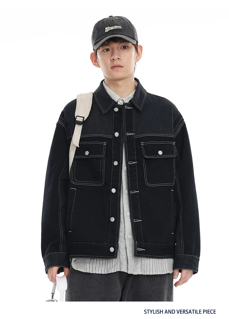 zip-up minimalist jacket, cold-season outfit - must-have street style essential for fashion lovers