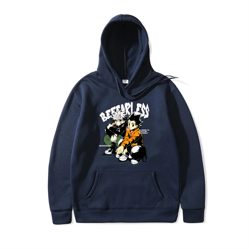 2022 Mens Streetwear Hoodie Hip Hop Sweatshirt Japanese Anime Cartoon
